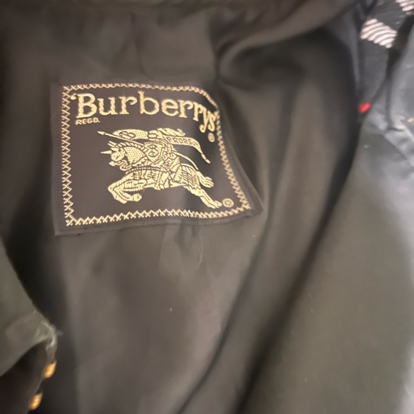 Burberry Navy Trench Coat, Versace, Hermes, TRADE Do Not Buy RESERVED!! - Picture 2 of 6
